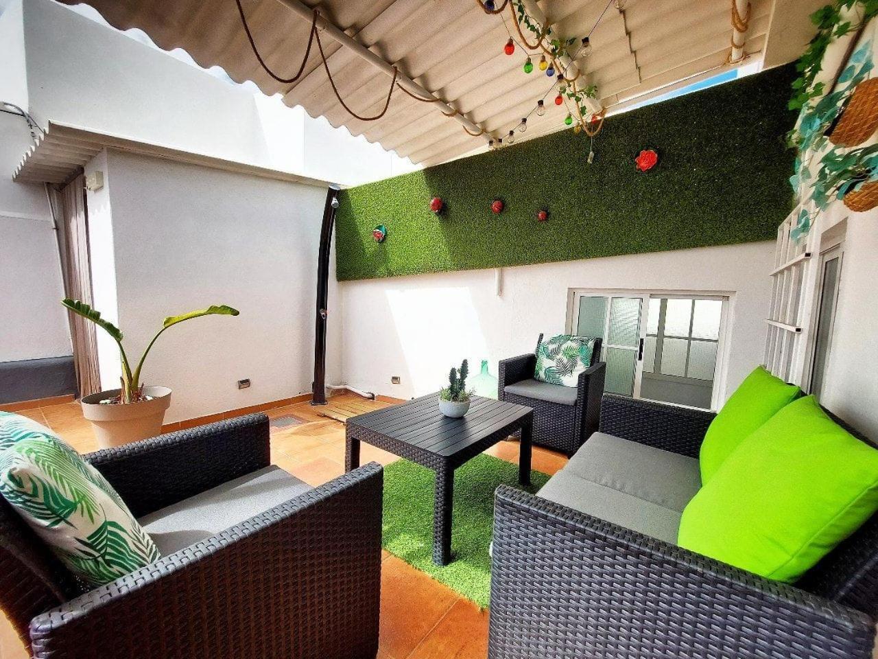 Casa Bimba Agaete Con Terraza Y Ducha Exterior Appartement Buitenkant foto